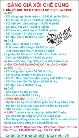 Top 5 Mâm Xôi Chè Cúng Đầy Tháng Cho Bé Trai & Bé Gái Chuẩn Truyền Thống