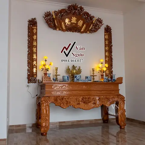 Các Loại Gỗ Dùng Làm Đồ Thờ Cúng Phổ Biến Và Cách Lựa Chọn