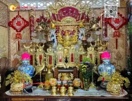 Top 5 Mẫu Nội Thất Đồ Thờ Cúng Gia Tiên Thanh Hóa Bằng Đồng Cao Cấp, Tinh Xảo