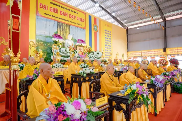 Phật Giáo Long An Trọng Thể Khai Mạc Đại Giới Đàn Đạt Pháp 2025