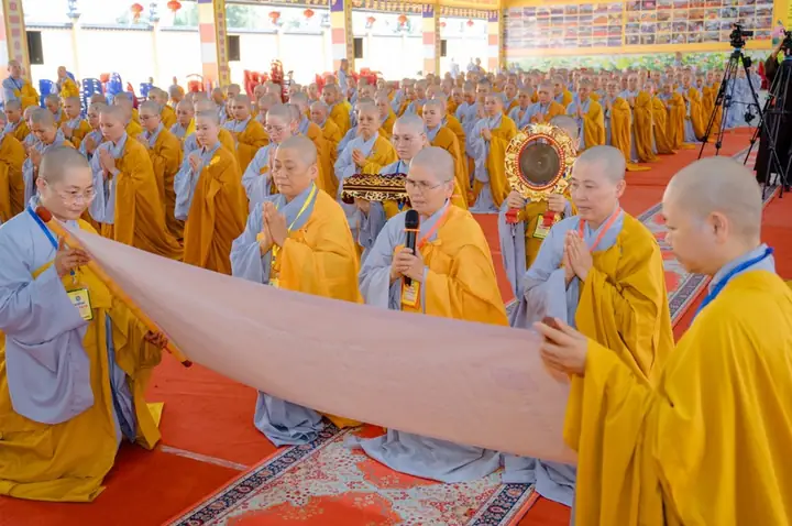 Phật Giáo Long An Trọng Thể Khai Mạc Đại Giới Đàn Đạt Pháp 2025