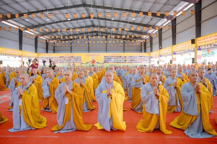 Phật Giáo Long An Trọng Thể Khai Mạc Đại Giới Đàn Đạt Pháp 2025