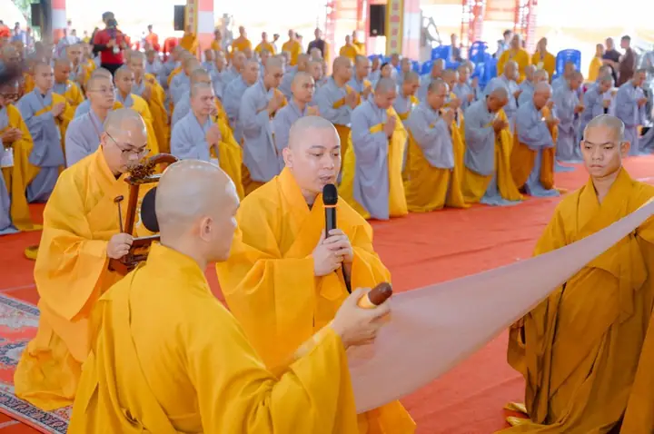 Phật Giáo Long An Trọng Thể Khai Mạc Đại Giới Đàn Đạt Pháp 2025