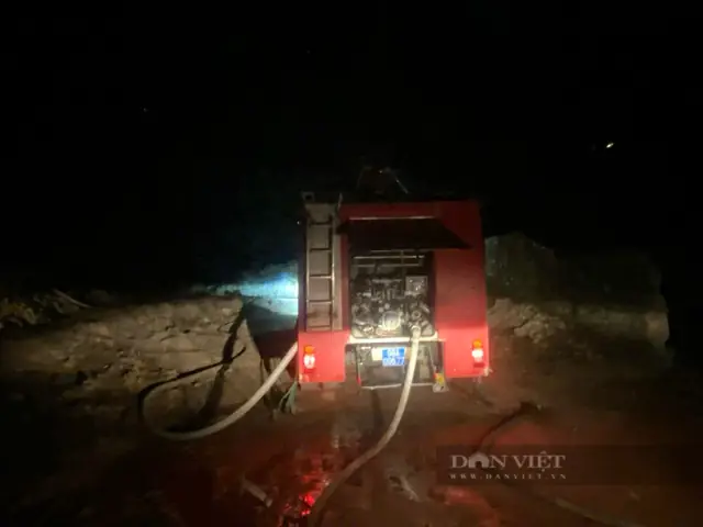 Cháy Ở Núi Phật Tích (tiên Du, Bắc Ninh): Lửa Suýt Lan Đến Pho Tượng Phật Khổng Lồ, May Mắn Đã Dập Được Lửa- Ảnh 1.