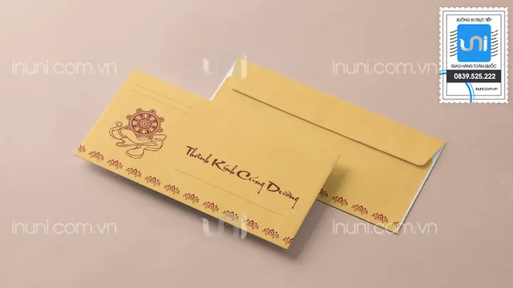 Cẩm Nang Thiết Kế Và In Ấn Phong Bì Cúng Dường Trang Nghiêm, Ấn Tượng