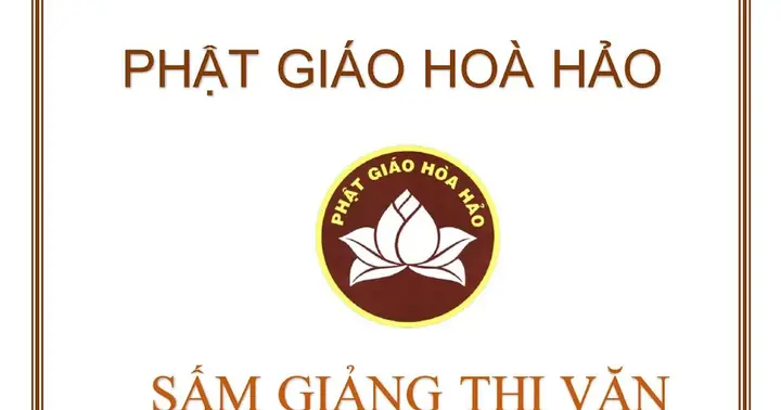 Phật Giáo Hòa Hảo: Chú-giải Sấm-giảng Thi-văn Giáo-lý Toàn Bộ ...