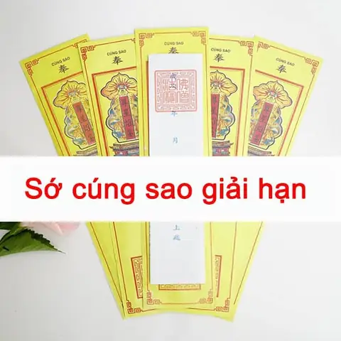 Sớ Cúng Sao Giải Hạn: Cẩm Nang Chi Tiết Từ A-z Cho Người Mới