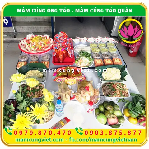 Hướng Dẫn Chi Tiết Cách Chuẩn Bị Mâm Cúng Ông Công Ông Táo Chuẩn Nhất