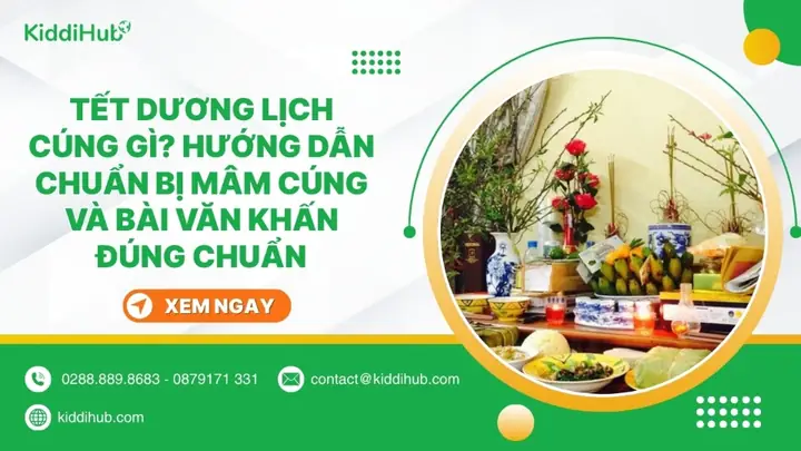 Tết Dương Lịch Ở Việt Nam Chuẩn Bị Cúng Gì?