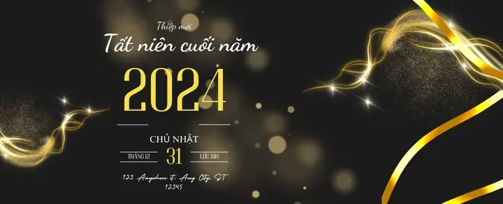 Gợi Ý 10+ Mẫu Thiệp Mời Tất Niên Ấm Cúng Cho Đêm Cuối Năm Thân Tình