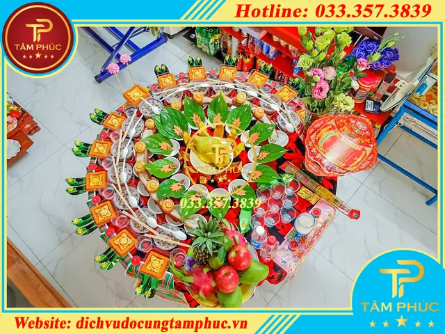 Cẩm Nang Thực Hiện Trầu Têm Cánh Phượng Cúng Thôi Nôi Chuẩn Truyền Thống