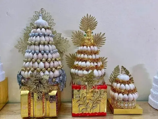 Ý Nghĩa Và 2 Cách Làm Tháp Tỏi Cúng Ông Địa Đón Tết Đơn Giản, Đẹp Mắt
