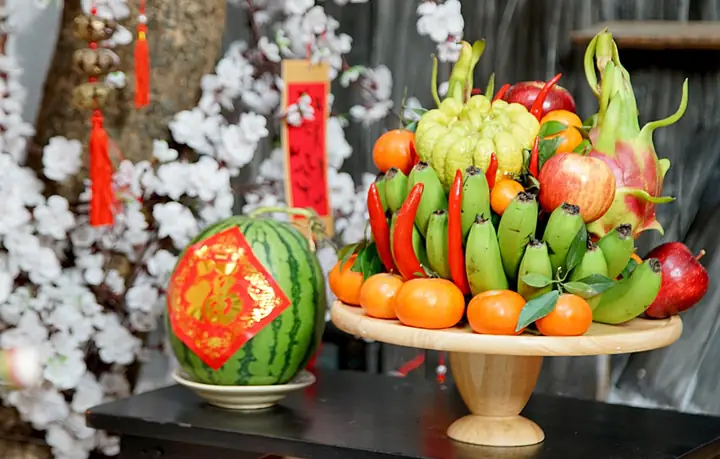 Mâm Trái Cây Cúng Tất Niên: Cẩm Nang Chọn Lựa, Ý Nghĩa Phong Thủy & Cách Bày Trí Đẹp Mắt