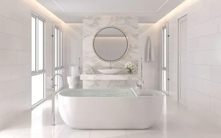 15+ Ý Tưởng Trang Trí Phòng Tắm Nhỏ Ấm Cúng, Tiết Kiệm Không Gian