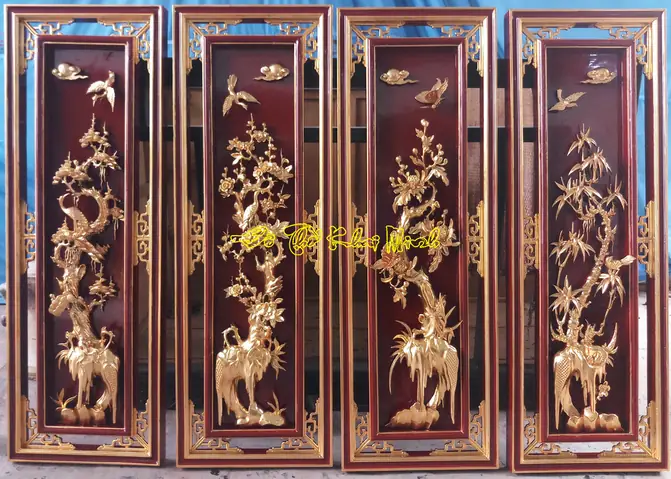 Top 5 Mẫu Tranh Gỗ Thờ Cúng Cửu Huyền Thất Tổ Đẹp, Ý Nghĩa Năm 2024