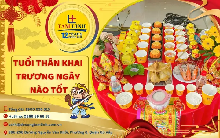 Tuổi Thân Cúng Khai Trương Ngày Nào Tốt? Bí Quyết Chọn Ngày Giúp Việc Kinh Doanh Phất Lên Như Diều Gặp Gió