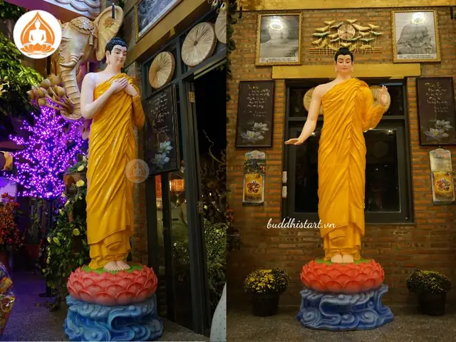 Tượng Phật Thích Ca Đứng