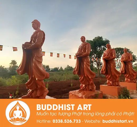 Tượng Phật Bổn Sư Thích Ca Bằng Composite