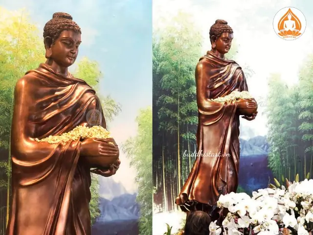 Tượng Phật Thích Ca Đứng