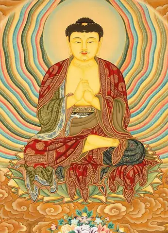 Đức Phật Tì Lô Giá Na - Đại Nhật Như Lai – Pháp Khí Potala