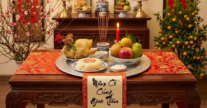 Cẩm Nang Chuẩn Bị Lễ Vật Và Bài Văn Khấn Cúng Giao Thừa Ngoài Trời Chi Tiết Nhất