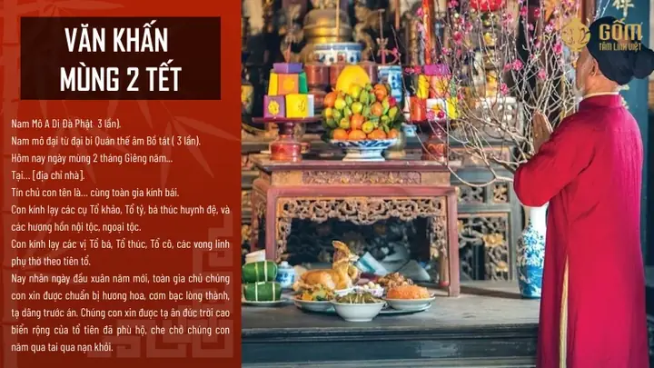 Văn Khấn Cúng Mùng 2 Tết 2026: Cẩm Nang Chuẩn Xác Dành Cho Gia Đình Việt