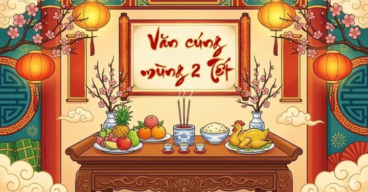 Văn Khấn Cúng Mùng 2 Tết 2026: Cẩm Nang Chuẩn Xác Dành Cho Gia Đình Việt