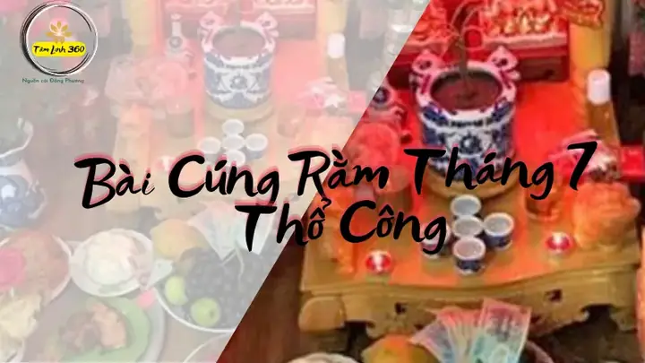 Văn Khấn Thổ Công Rằm Tháng 7: Cẩm Nang Chuẩn Xác Cho Gia Chủ