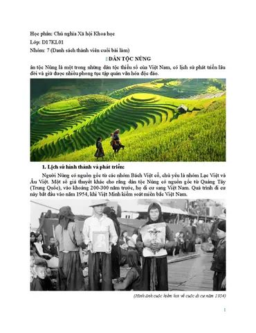 Lễ Cúng Rừng Của Người Nùng: Văn Hoá Tâm Linh Gắn Liền Với Thiên Nhiên