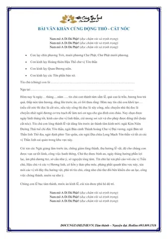 Văn Khấn Cúng Lễ Động Thổ Cất Nóc: Chi Tiết Từ A-z Cho Gia Chủ