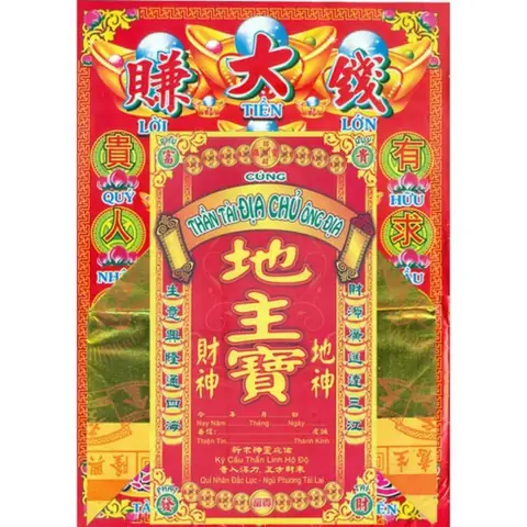 Vàng Mã Cúng Thổ Công: Ý Nghĩa, Các Bước Chuẩn Bị Và Bài Cúng Chi Tiết