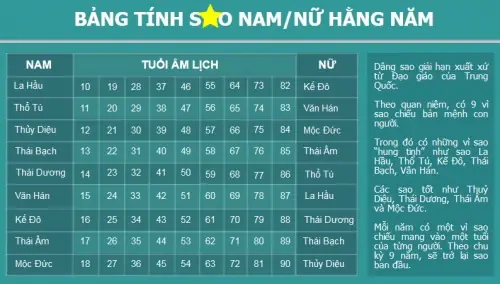 Cẩm Nang Xem Sao Chiếu Mệnh 2026: Ý Nghĩa Và Cách Cúng Giải Hạn Đầu Năm