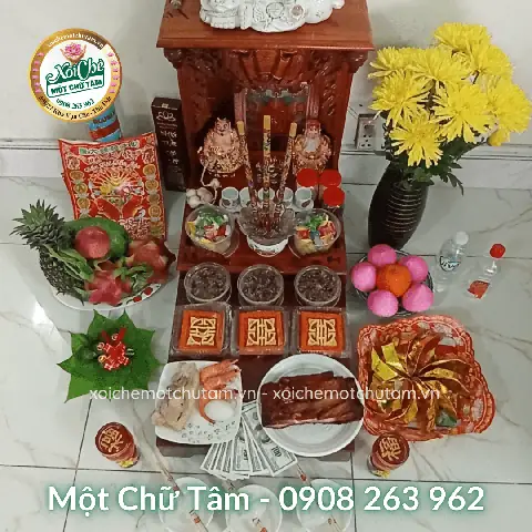 Mâm Cúng Thần Tài Thổ Địa: Cần Chuẩn Bị Bao Nhiêu Xôi Chè Là Đủ Và Đúng Phong Thủy?