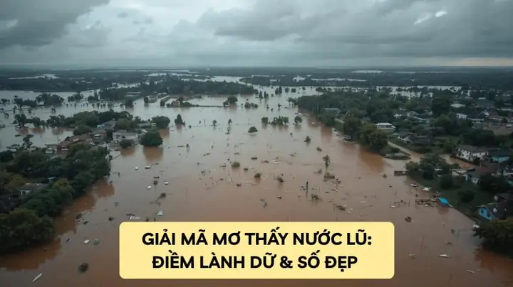 Mơ Thấy Nước Lũ Là Điềm Gì? Giải Mã Ý Nghĩa Từ Tâm Lý Đến Văn Hóa Dân Gian
