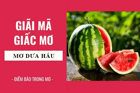 Giấc Mơ Thấy Dưa Hấu: Bí Ẩn Tâm Linh, Ý Nghĩa Tâm Lý Và Con Số May Mắn