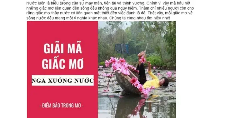 Giấc Mơ Thấy Nhảy Xuống Sông: Ý Nghĩa Sâu Sắc Và Điềm Báo Từ Tiềm Thức